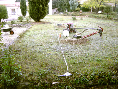 mesure zone d'épandage